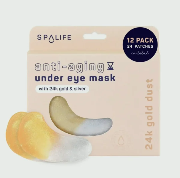 BeautyLife Rejuvenating Hydrogel Masks for Fine Lines with Gold - 24 Pairs